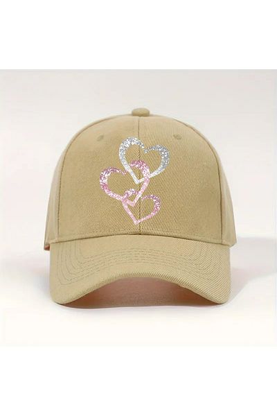 LEIVOR Γυναικείο καπέλο με στάμπα Triple Heart Special Design