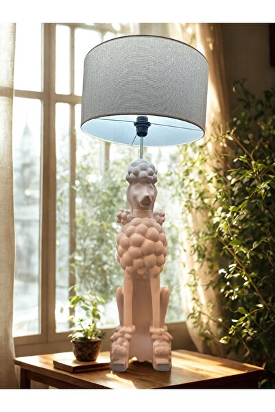 İki Cadı Tasarım Decorative Design Fino Dog Lampshade