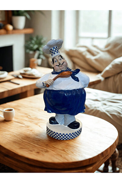 İki Cadı Tasarım Aşçı Dekoratif Polyester Obje