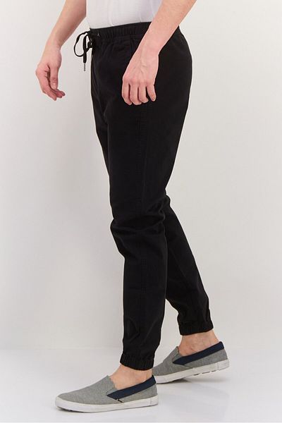 GAP Men Perfect Fit Solid Joggers Pant, Black