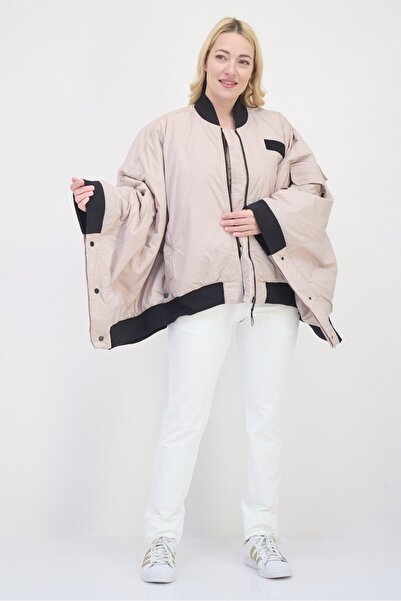 adidas x Parley Women Loose Fit Outdoor Jackets, Taupe