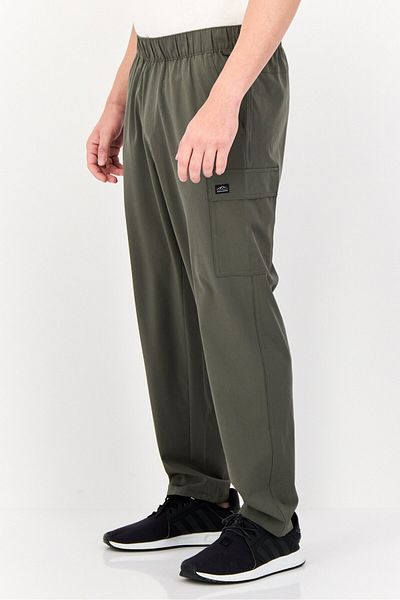 SKECHERS Men Sportswear Fit Walking Jogger Pants, Olive
