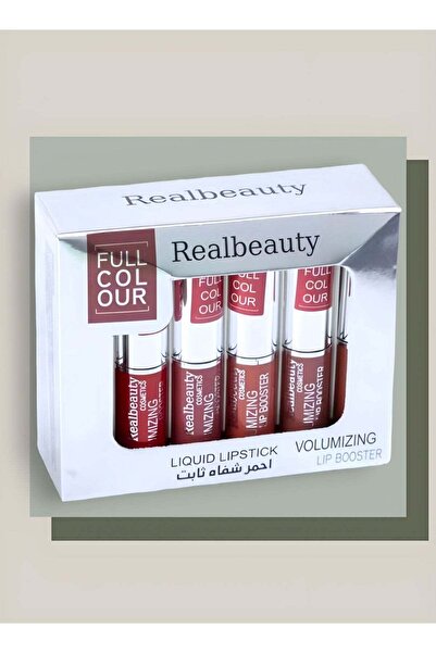 real beauty أحمر شفاه يدوم طويلاً، 12 قطعة، متعدد الألوان، 3 غرام