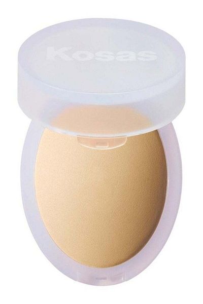 KOSAS Cloud Set Baked Setting & Smoothing Talc-Free Vegan Powder, Cushiony - Sheer Golden Medium 9.5