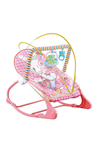 KidLe كرسي هزاز للأطفال، سرير هزاز للأطفال، كرسي هزاز خفيف قابل للطي للأطفال