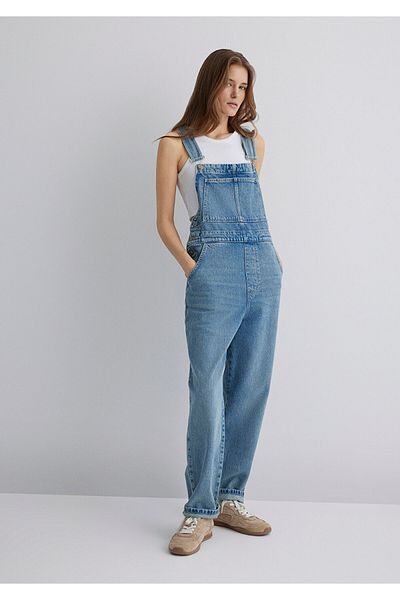 Mavi Willow Lt Blue Denim Jean Jumpsuit 1010035 -89227