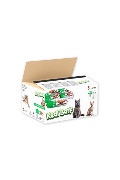 BARFTR Kedi Barf 3 Kg Kedi Maması (15 Paket - 200 Gr)