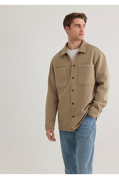 Mavi Καφέ πουκάμισο Loose Fit / Loose Relaxed Fit 0211362 -80656