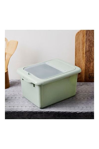 rexa Spectra Rice Box With Cap Light Green 10liters