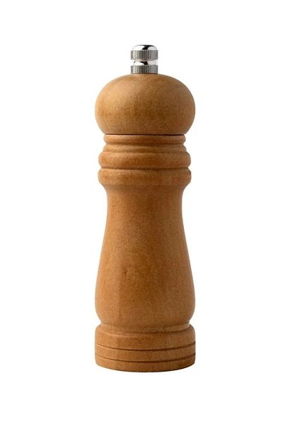 Keyfi Sepet Bamboo Body Complete Wooden Salt Pepper Mill Spice Grinder Medium Size 16 cm