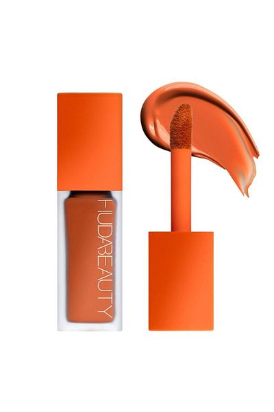 Huda Beauty # Under Eye Color Corrector – Papaya - Deep Orange For Tan to Deep Tan Skin Tones 9ml