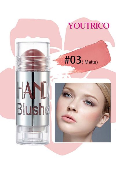 Youtrico Multi-usage Blush,silky Texture,8.5g, Whirling Wand For Quick Blush Makeup