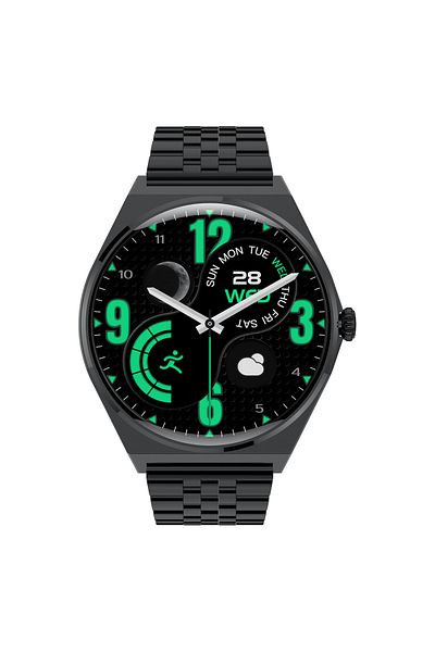 Ecowatch Smartwatch 5, 1.43" Amoled, Ip68, Gps, Black