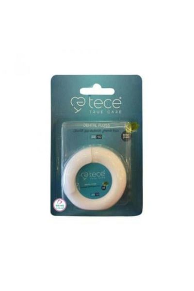 TECE Dental Floss 50m Mint (2810) --- 50m Waxed Dental Floss with Mint