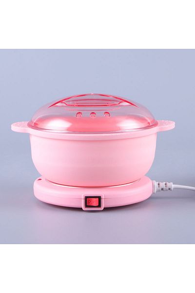 HAEGER Rounded Us 110v Foldable Wax Heater Hair Removal Wax Machine Portable Silicone Wax Warmer 400ml Spa