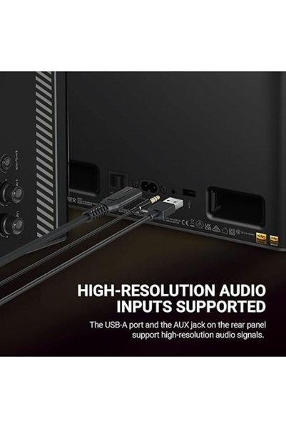 Edifier Edifier QD35 Tabletop Bluetooth BookSpeaker with Gan Charger,BT5.3,USB-A,AUX ,Black