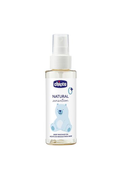 Chicco Natural Sensation Baby Massage Oil 100ml 0m+