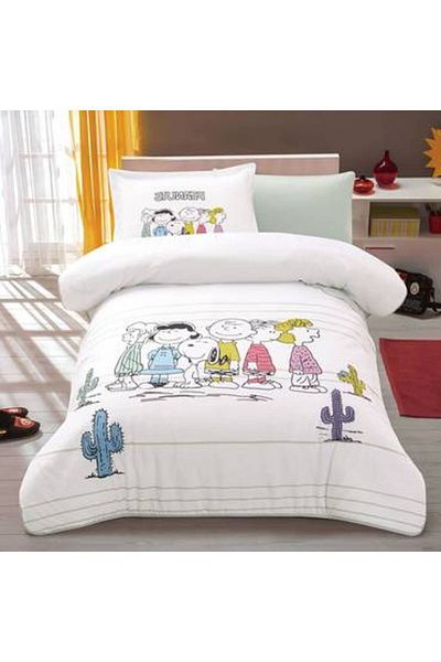 Pazar Home Bedding 4-piece single bed sheet for children - Bazaar Home Liwa with stitched filling