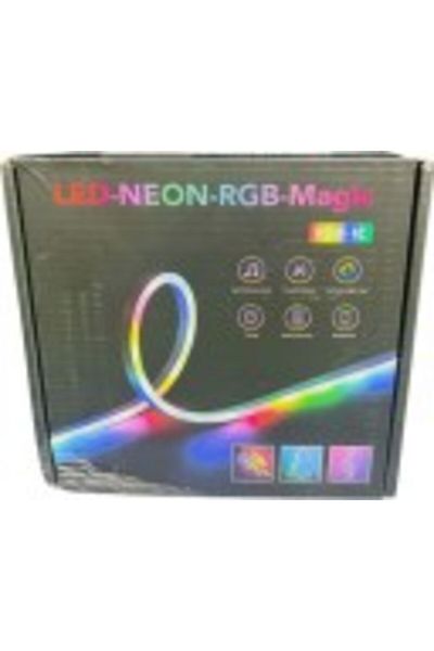Generic شريط إضاءة LED ذكي RGBIC نيون مرن من كرونوس يعمل بمنفذ USB (10 أمتار)