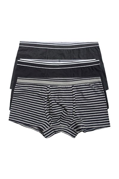 Giordano Men's Cotton Spandex Jersey 3-Pack Trunks