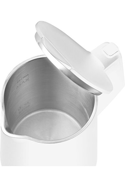 ECG Electric kettle RK 1893 Digitouch White, 2200W, 1.7 liters, double walls, touch control