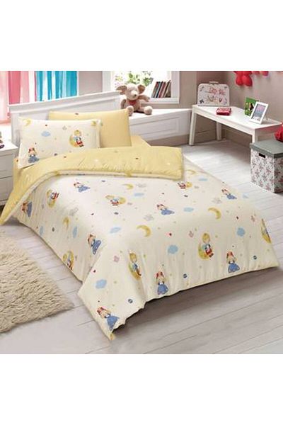 Pazar Home Bedding 4-Piece Cotton Baby Single Bedspread - Bazaar Home Birth with Stitched Filling