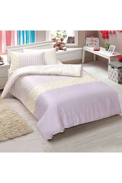 Pazar Home Bedding 4-Piece Cotton Baby Single Bedspread - Bazaar Home Birth with Stitched Filling