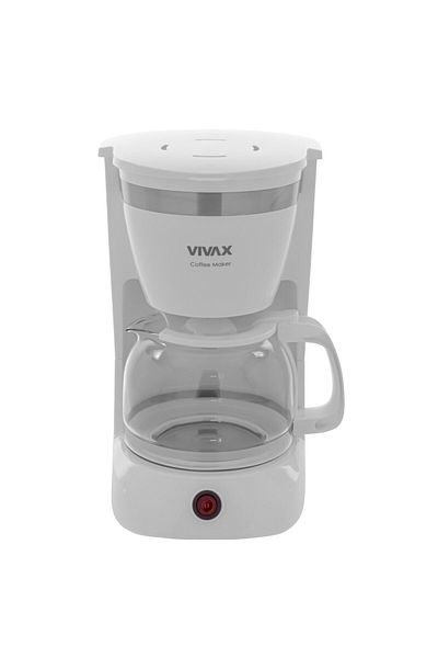 Vivax Oliva Vivax Cm-08127w Coffee Maker, 800w, 1.2 L, Anti-drip Function, Removable Filter, White