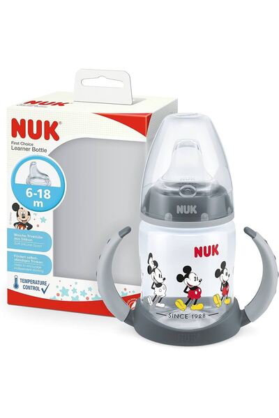 Nuk Disney Mickey Mouse First Choice Learner Bottle 6-18M