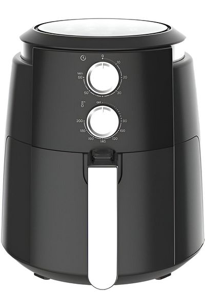 Vivax Oliva Friteuză cu aer cald Vivax DFA-515MB, 1500W, 5L, tehnologie ciclon, temperatură până la 200°C, neagră