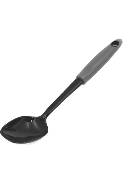 Chef Craft Nylon Basting Spoon Grey/black 2x3.5x11.75inch
