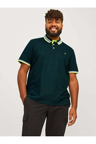 Jack & Jones JACK JONES Erkek Büyük Beden Polo Tshirt 12143859