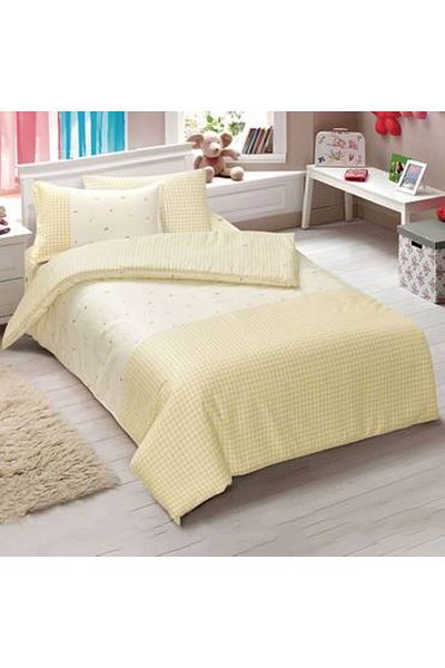 Pazar Home Bedding 4-Piece Cotton Baby Single Bedspread - Bazaar Home Birth with Stitched Filling