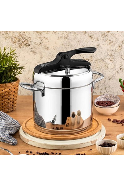 ÖZLİFE NOVA 6lt. Düdüklü Tencere Seti Sade