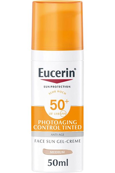 Eucerin Sunscreen Cream SPF 50+ for Photoaging Control by Eucerin, 50ml - Packaging May Vary
