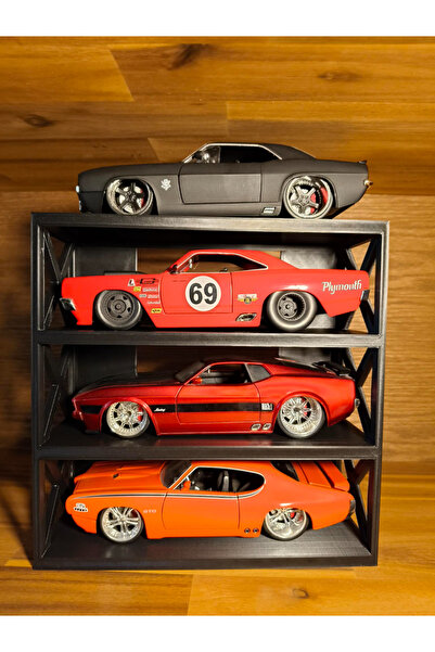 Mekanikcim حامل سيارة مصبوب متوافق مع موديلات Jada بمقياس 1:24