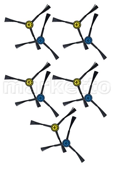 Marketto مجموعة فرش جانبية متوافقة مع ميديا ​​M7 مكونة من 10 قطع