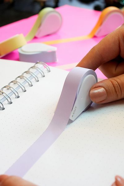Victoria's Journals Adhesive Paper Tape 15mm X 5m Lavender