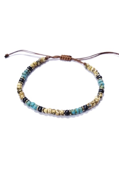 Funny Takılar Hematit Doğaltaşlı Desenli Çok Renkli Miyuki Round Boncuklu Uni...