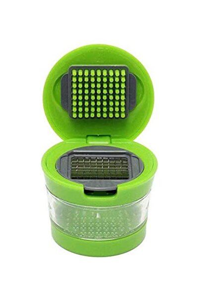 rexa أدوات مطبخ منزلية، مكبس ثوم، مفرمة، قطاعة، مكبس يدوي، مطحنة ثوم، كسار، أخضر