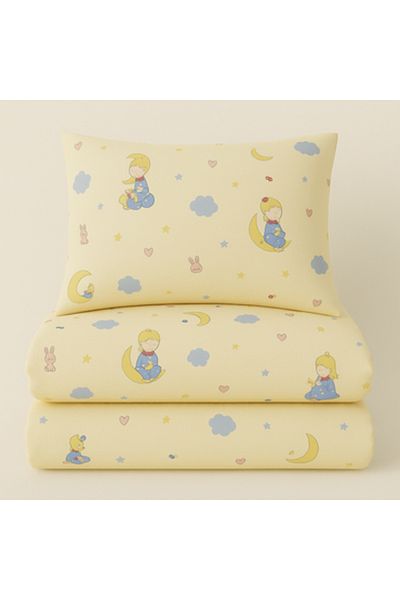 Pazar Home Bedding 4-Piece Cotton Baby Single Bedspread - Bazaar Home Birth with Stitched Filling