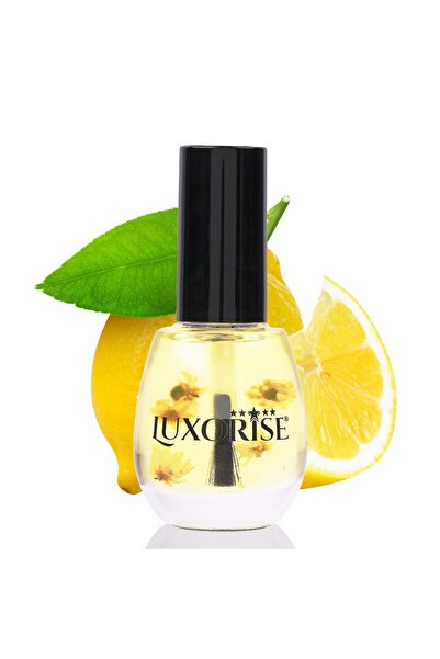 LUXORISE Ulei pentru cuticule cu pensulă de lămâie - LUXORISE, 15 ml