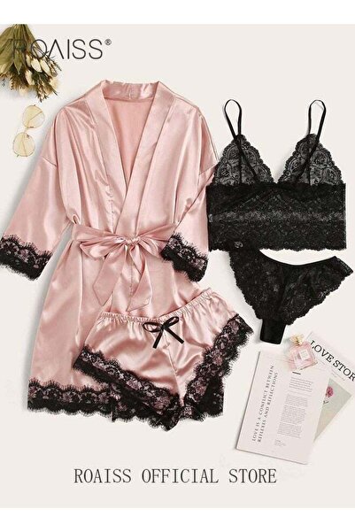 Royce Women's 4-Piece Sleepwear Set