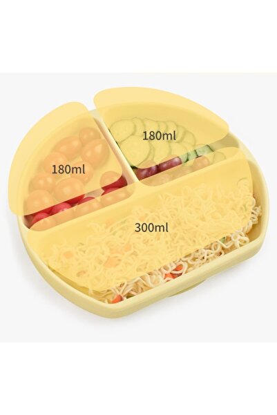 Optim Solution Set de 5 piese pentru hrănire și diversificare pentru bebeluși și copii din silicon