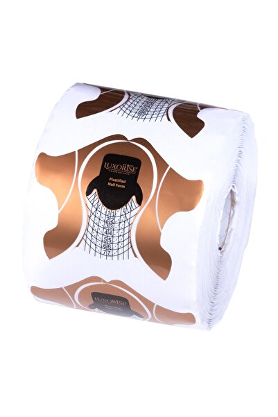 LUXORISE Șabloane pentru unghii cu gel laminat, 500 buc.