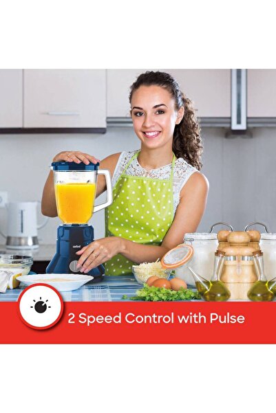 Sanford Sanford 3-in-1 Multifunctional Blender, Chopper and Grinder, 350W, 1.5L, White