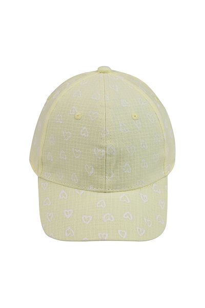 Kitti Baby Girl Hat (1-3 Years) 810002 Yellow