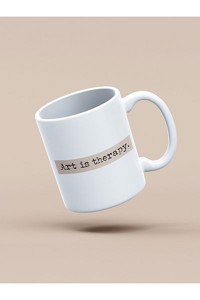 daystore الفن هو كوب مطبوع للعلاج