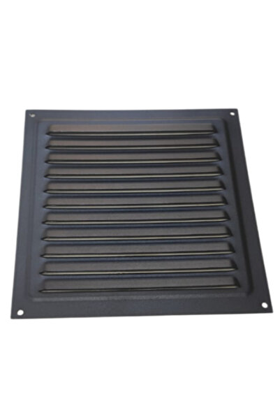 NURKAN Siyah Sabit Kanat Metal Menfez 250x250 (Siyah)