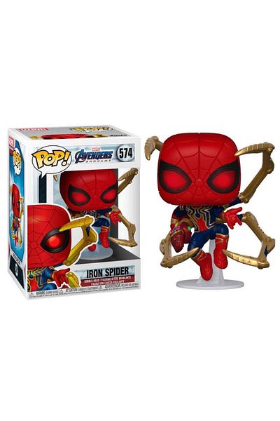 Funko بوب! مارفل: نهاية اللعبة، مجسم العنكبوت الحديدي مع قفاز نانو من الفينيل